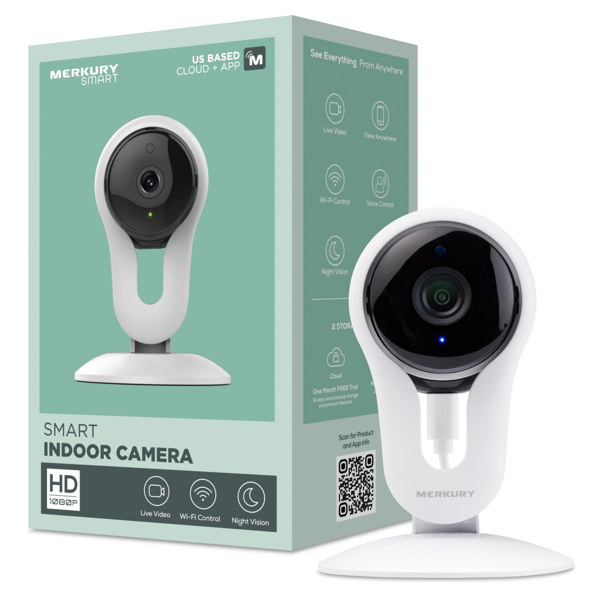 Merkury Innovations Merkury Smart Wifi Security Camera Merkury