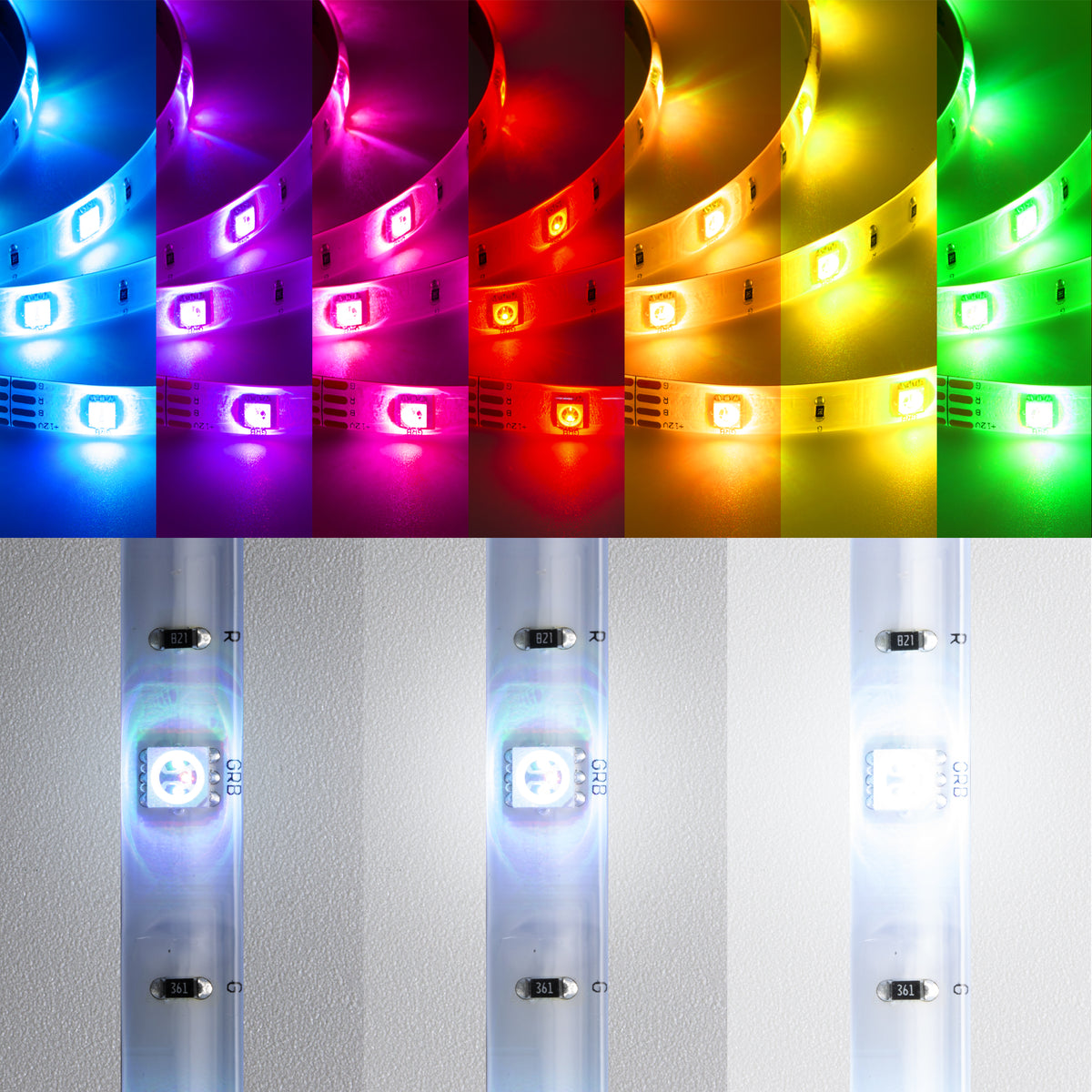 Smart Strip Lights: Customizable Colors, Voice Control | Merkury ...