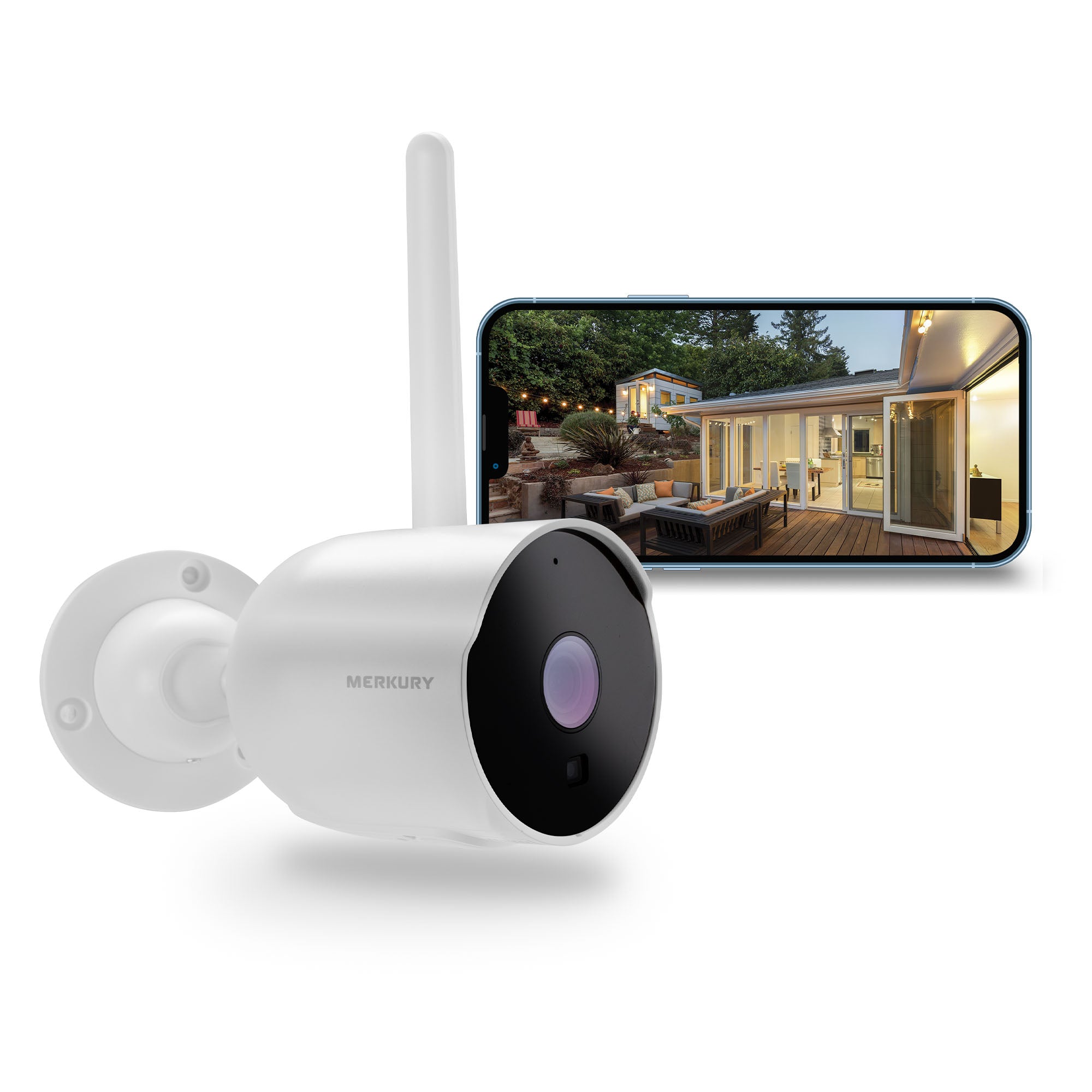 Camera Installation Merkury Smart Wifi Floodlight Security Camera