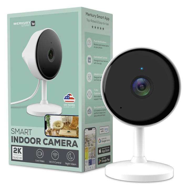 Merkury Smart 2K Indoor Camera