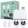 Merkury Smart 2K Light Bulb Security Camera (2-Pack)
