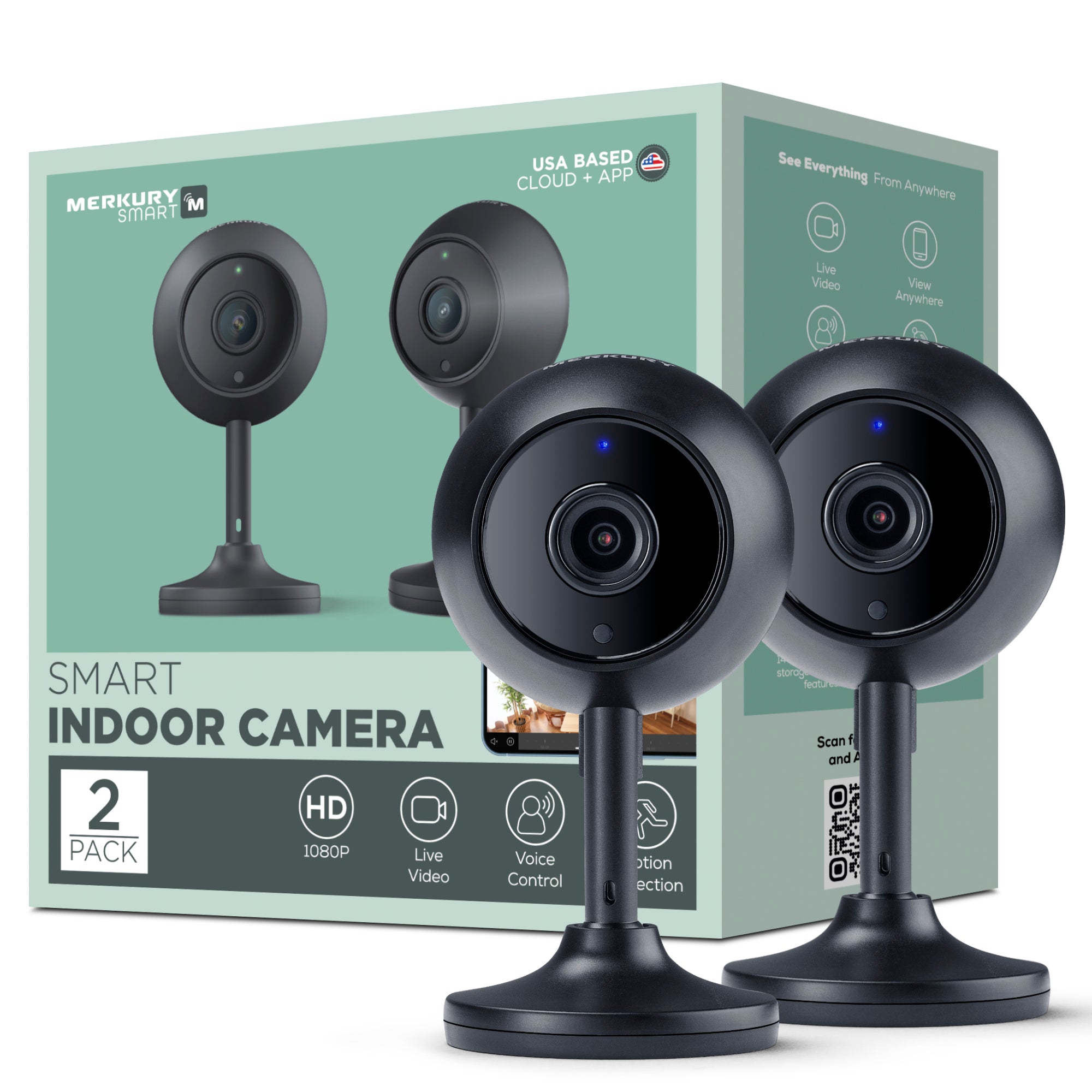 Infilit Camera Indoor Cam 1080p (Plug-in) – Merkury Smart